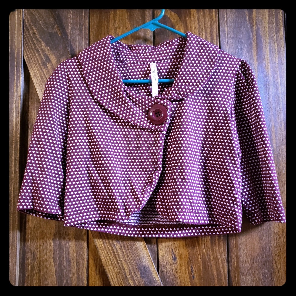 Anchor Blue Crop Top